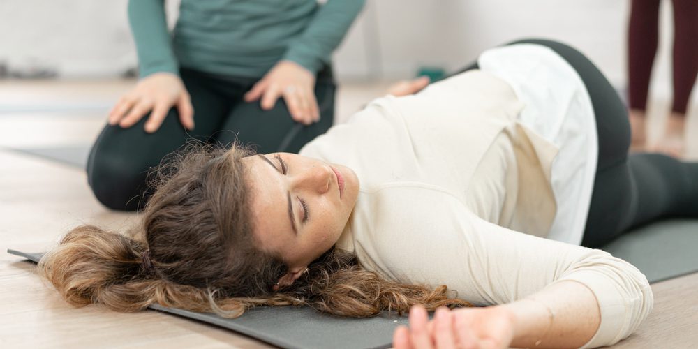 yoga for stress burnout fatigue with Charlotte Watts